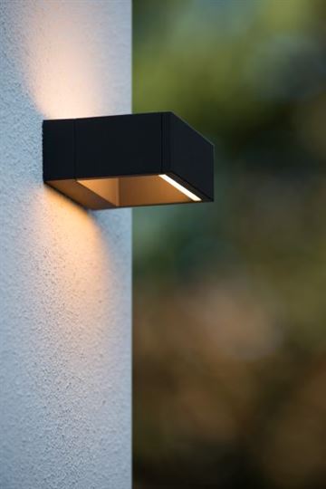 Lucide Goa væglampe LED 6,5W IP54 antracit